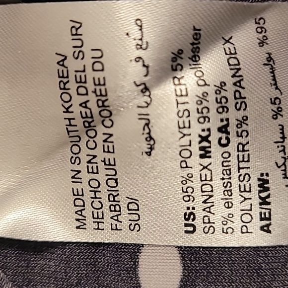 Chico's Black and White Polka Dot and Print Top - Picture 3 of 7